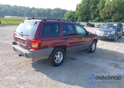 2002 Jeep Grand Cherokee Laredo z USA, uszkodzony, nr VIN 1J8GW48N02C235867